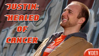 Justin: Healed of cancer [Video]